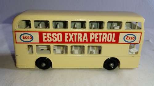 1965 - MATCHBOX LESNEY - SERIES 74 - DAIMLER BUS ESSO EXTRA PETROL - MADE IN ENGLAND