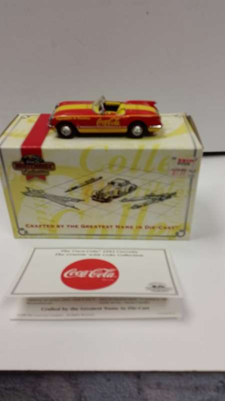 MATCHBOX DINKY CCV06/B-M CHEVROLET CORVETTE 1953 COCA-COLA MINT BOXED