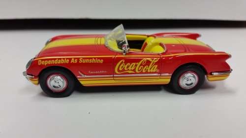 MATCHBOX DINKY CCV06/B-M CHEVROLET CORVETTE 1953 COCA-COLA MINT BOXED