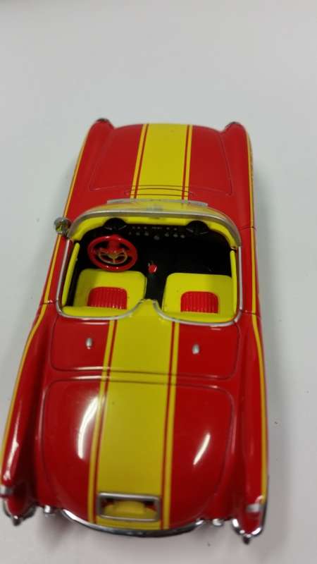 MATCHBOX DINKY CCV06/B-M CHEVROLET CORVETTE 1953 COCA-COLA MINT BOXED