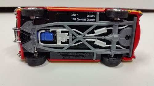 MATCHBOX DINKY CCV06/B-M CHEVROLET CORVETTE 1953 COCA-COLA MINT BOXED