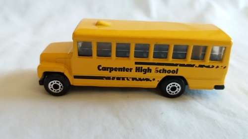 1985 - MATCHBOX - SERIES 47 - SCHOOL BUS - MADE IN CHINA