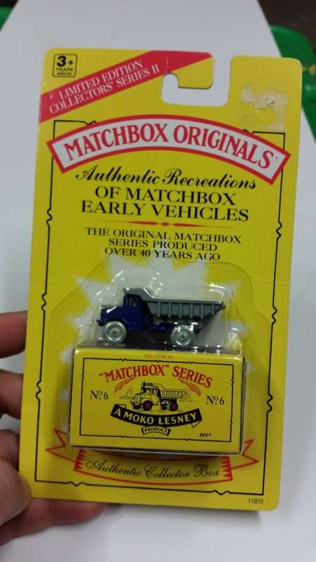 1993 - MATCHBOX LESNEY - ORIGINAL - SERIES 6 - EUCLID DUMP TRUCK - MADE IN ENGLAND