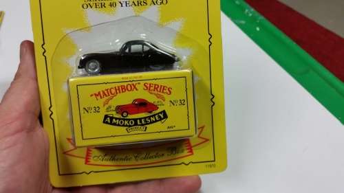 1993 - MATCHBOX LESNEY - ORIGINAL - SERIES 32 -JAGUAR XK 140- MADE IN ENGLAND