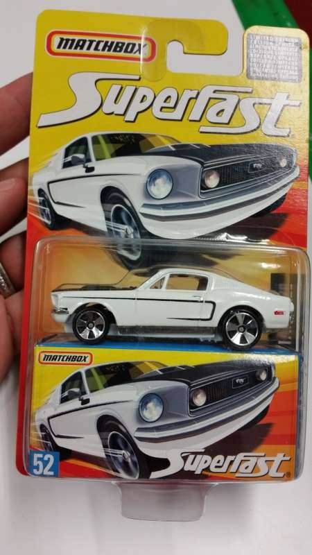 2006 - MATCHBOX SUPERFAST - SERIES 52 - 1968 FORD MUSTANG 428 - MADE IN ENGLAND