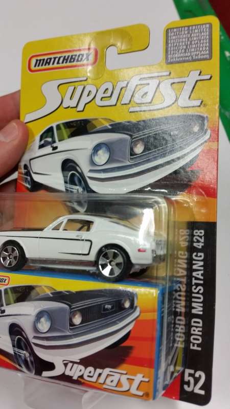 2006 - MATCHBOX SUPERFAST - SERIES 52 - 1968 FORD MUSTANG 428 - MADE IN ENGLAND