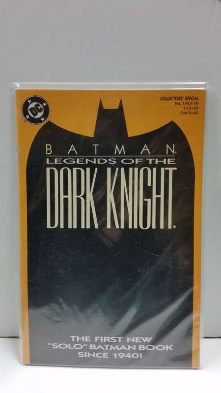 NOV 1989 - ISSUE#1 - BATMAN LEGENDS OF THE DARK KNIGHT - COLLECTORS SPECIAL - YELLOW -DC COMICS