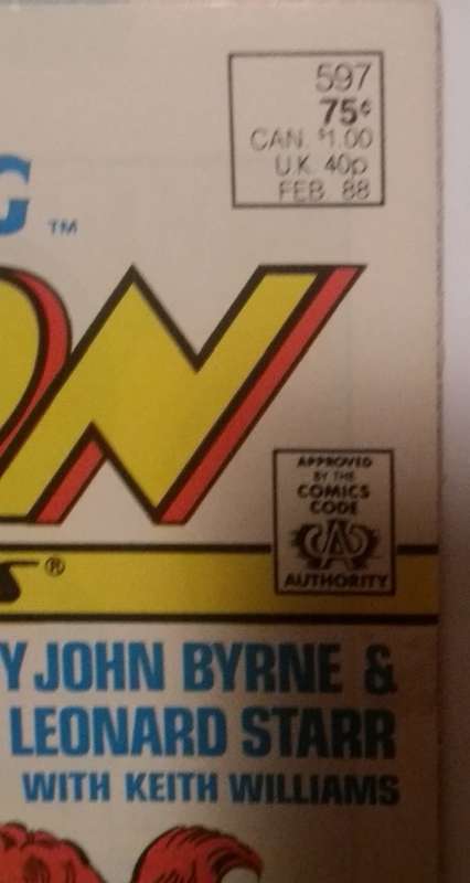FEB 1988- ISSUE #597 - SUPERMAN ACTION COMICS - LOIS LANE & LANA LANG -  DC COMICS