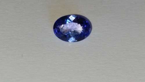 1.060 cts  BRILLIANTOVAL CUT VIOLET PURPLE  BLUE TANZANITE