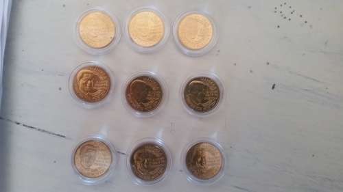 SCOIN SHOP - MANDELA MEDALLION - x9 - MINT CONDITION