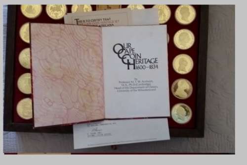OUR CAPE COIN HERITAGE, 1600-1834, THE AFRICANA COMMEMORATIVE MINT - PROOF MEDALLION COLLECTION