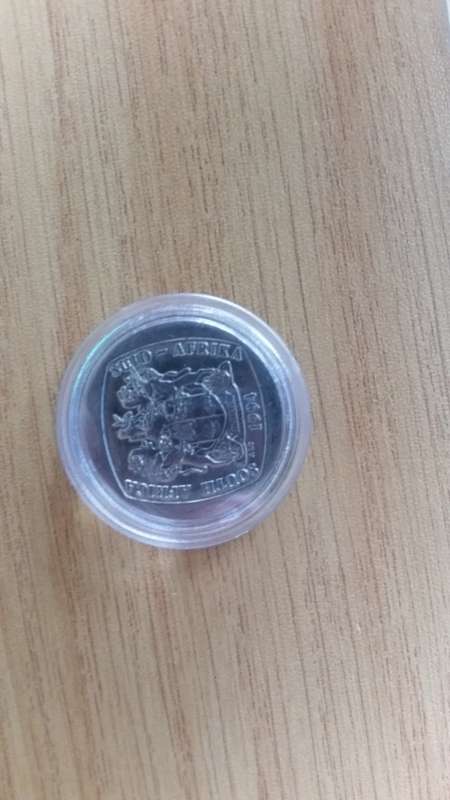 1994 - R5 Presidential Inauguration coins x 8 - Most in Mint condition