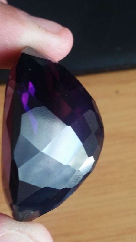 182.40 cts FANCY OVAL CUT AMETHYST