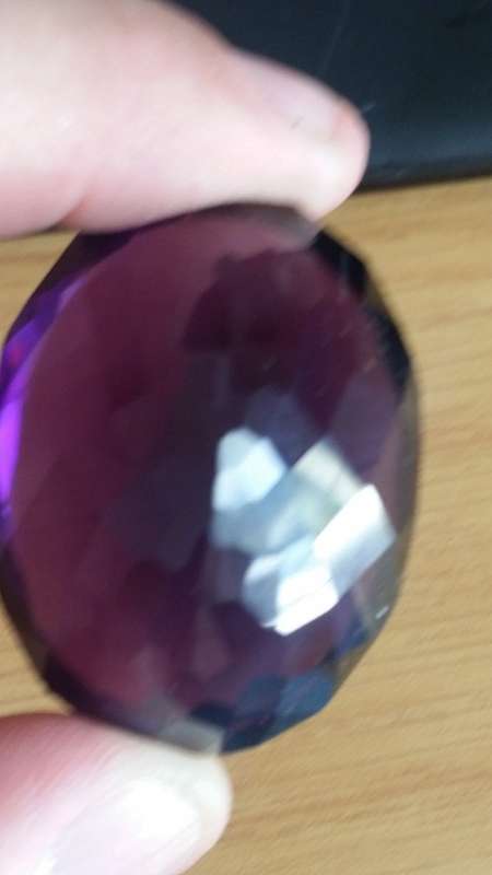 182.40 cts FANCY OVAL CUT AMETHYST