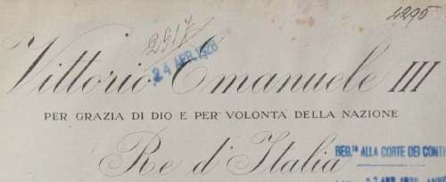 MUSSOLINI & KING EMANUELE AUTOGRAPHS PRE WW 2 1928 DOCUMENT RARE 2 SIGNATURES
