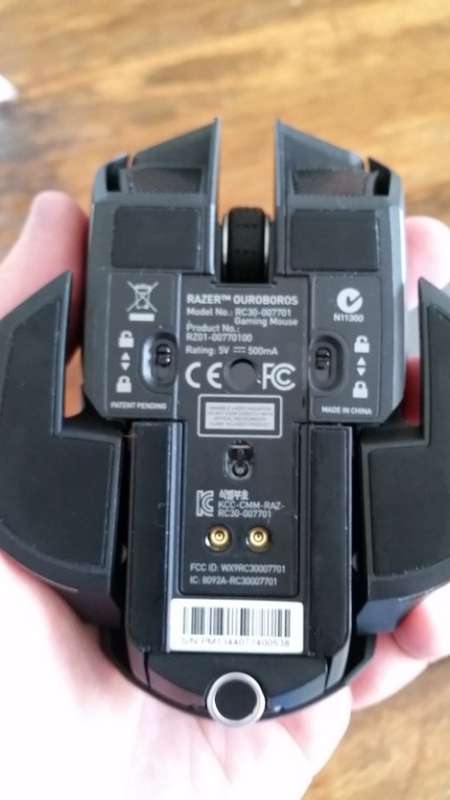 RAZER OUROBOROS AMBIDEXTROUS GAMING MOUSE - MINT AND UNUSED - LOW STARTING PRICE.