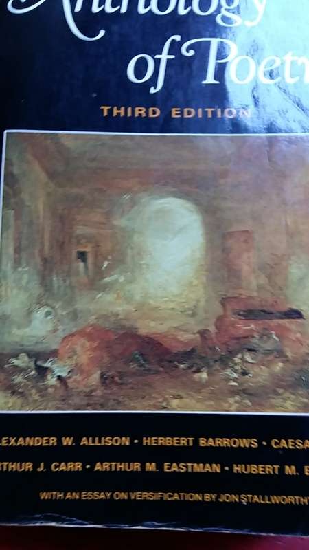 THE NORTON ANTHOLOGY OF POETRY 3RD EDITION