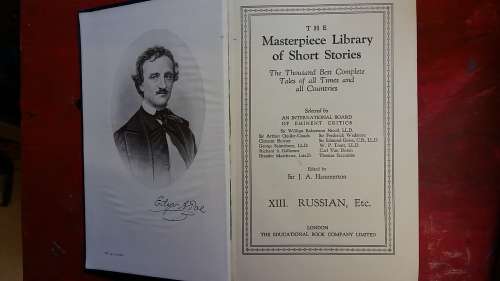 ANTIQUE BOOK : THE WORLD'S THOUSAND BEST SHORT STORIES : UNDATED : CIRCA 1900