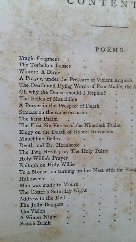 THE POETICAL WORKS OF ROBERT BURNS UNDATED : BEAUTIFUL BOOK