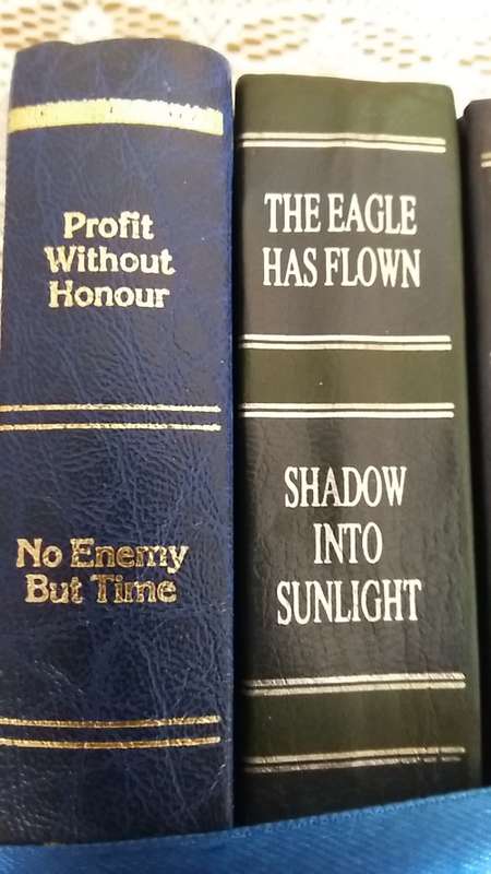 SET OF 3 VINTAGE BOOKS FOR READING OR DECOR