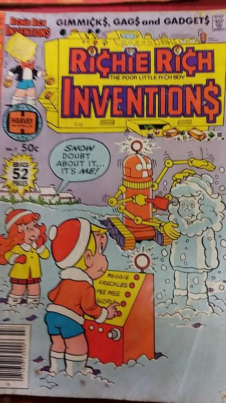 SET OF 5 RICHIE RICH COMICS