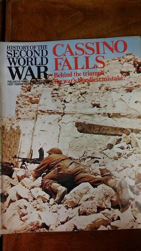 HISTORY OF THE SECOND WORLD WAR SERIES : SET OF 5 COLLECTABLE MAGAZINES ON WW2
