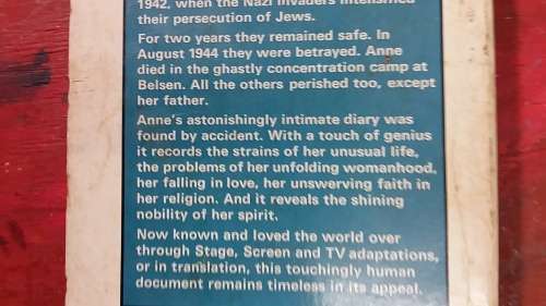 THE DIARY OF ANNE FRANK