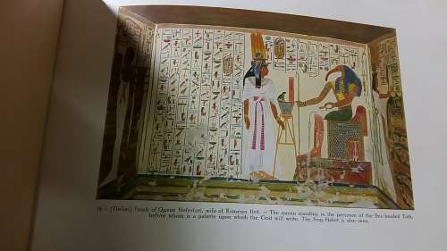 EGYPTIAN BOOKS OF THE DEAD : UNUSUAL AND HIGHLY COLLECTIBLE : WITH PAPYRUS PLATES