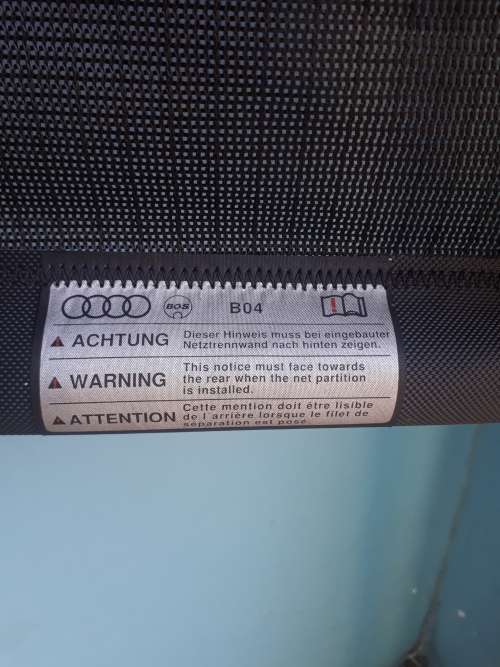 LATE ENTRY - Audi Q5 roofrack and cover