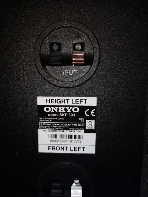 Onkyo atmos home theatre 5.1.2