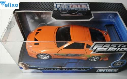 Fast and Furious Diecast Brians 1994 Toyota Supra Scale 1/32 JADA