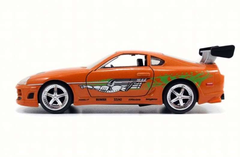 Fast and Furious Diecast Brians 1994 Toyota Supra Scale 1/32 JADA