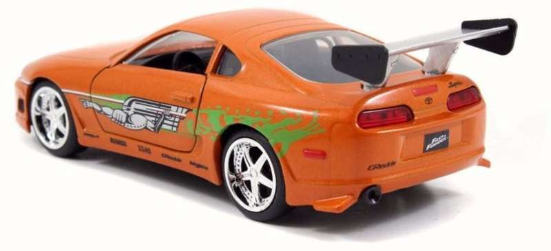 Fast and Furious Diecast Brians 1994 Toyota Supra Scale 1/32 JADA