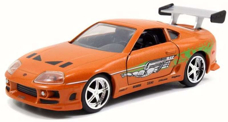 Fast and Furious Diecast Brians 1994 Toyota Supra Scale 1/32 JADA