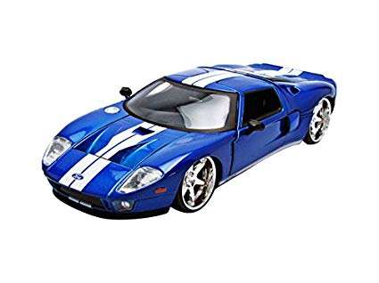 Fast and Furious Mias 1965 Ford GT40 Scale 1/32 JADA Diecast Model
