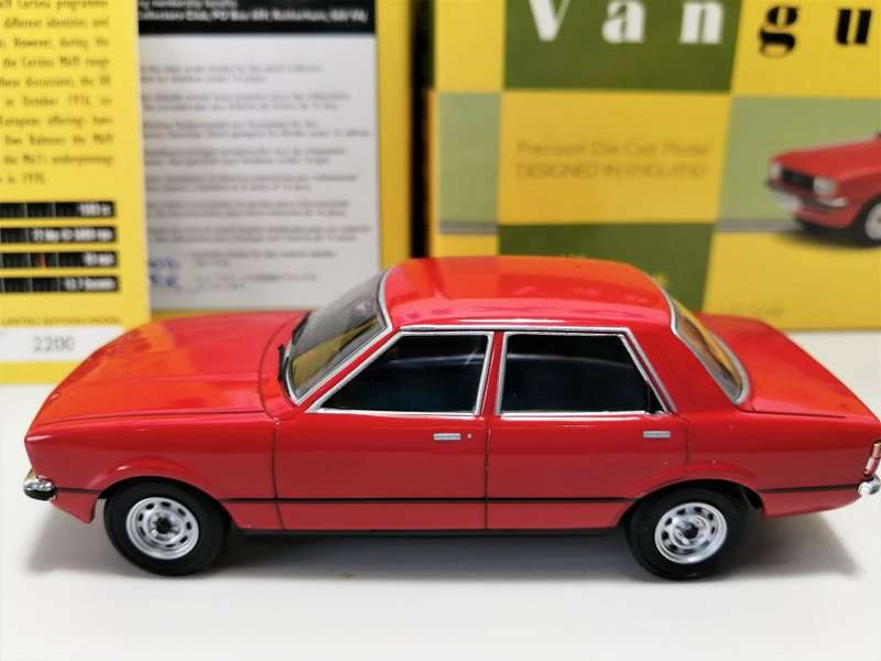 Ford Cortina Diecast Vanguards 1970 Mk 4 Venetian Red Scale 1/43