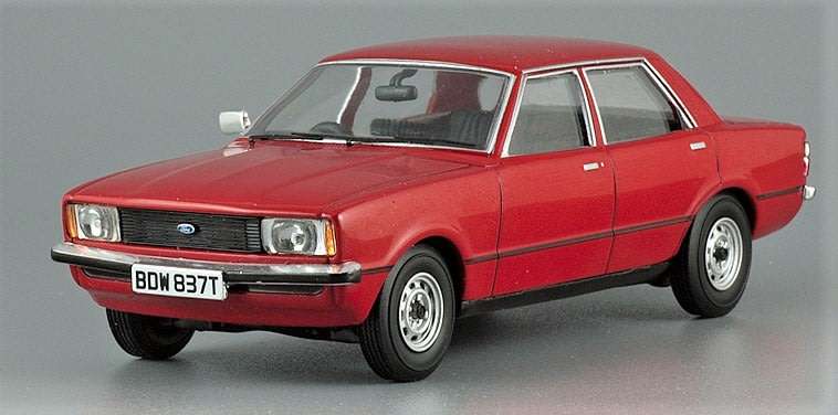 Ford Cortina Diecast Vanguards 1970 Mk 4 Venetian Red Scale 1/43