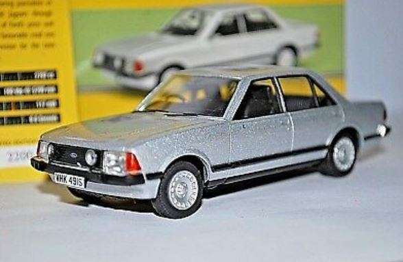 Ford Granada Diecast Vanguards Ghia Mk 2 Strato Silver Scale 1/43