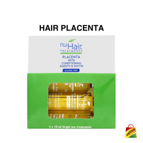 Hair Growth Serum Value Pack Placenta Bay Rum Bergamot Viral Social Media TikTok