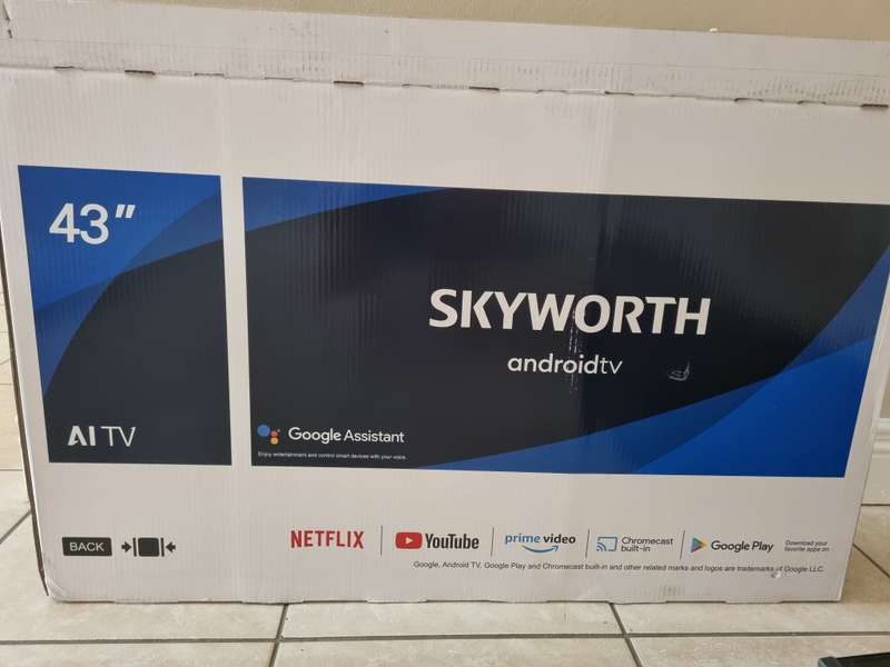 Skyworth 43`` 43STD6500 FHD Smart Android TV