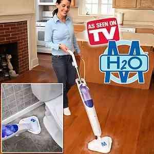 H2O Steam Mop clean floor surfaces, such as marble, ceramic, stone, linoleum, sealed hardwood floor