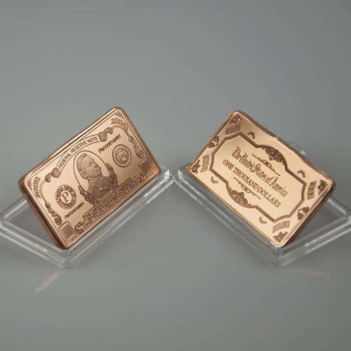 America 1000 Dollar 1oz Pure Copper