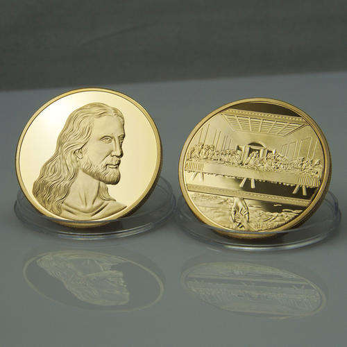 The Last Supper 1oz .999 24k Gold Clad Coin.