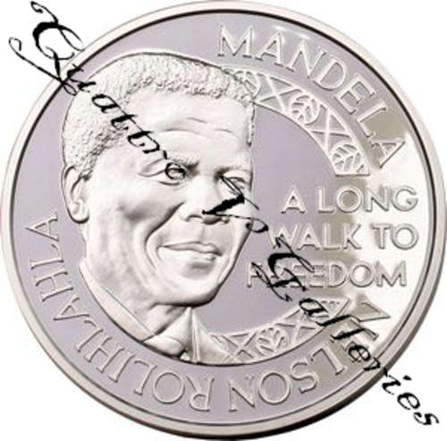In Memory of Nelson Mandela 1993 1oz Silver clad