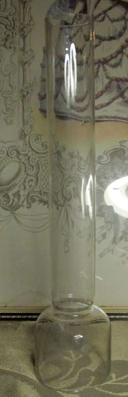 Glass Oil Lamp Chimney Funnel