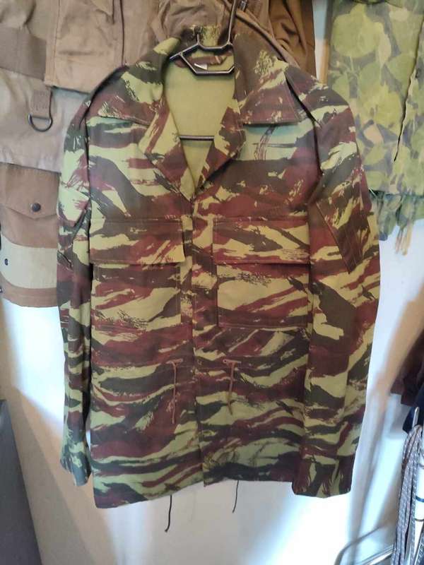 Recce Copy French Lizard camo jacket. SADF Cut