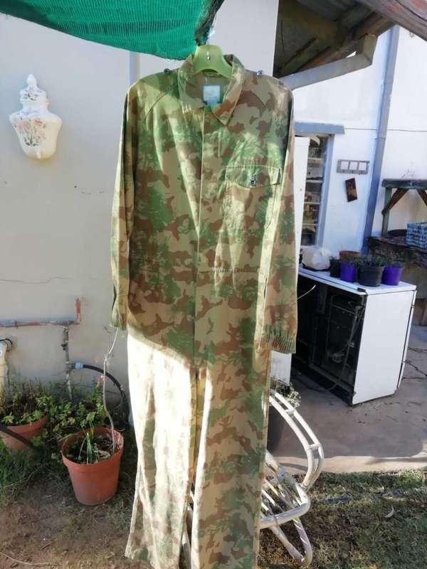 Task Force/ Riot Unit Camo overalls