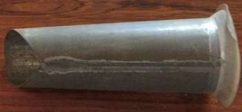 A vintage pie funnel