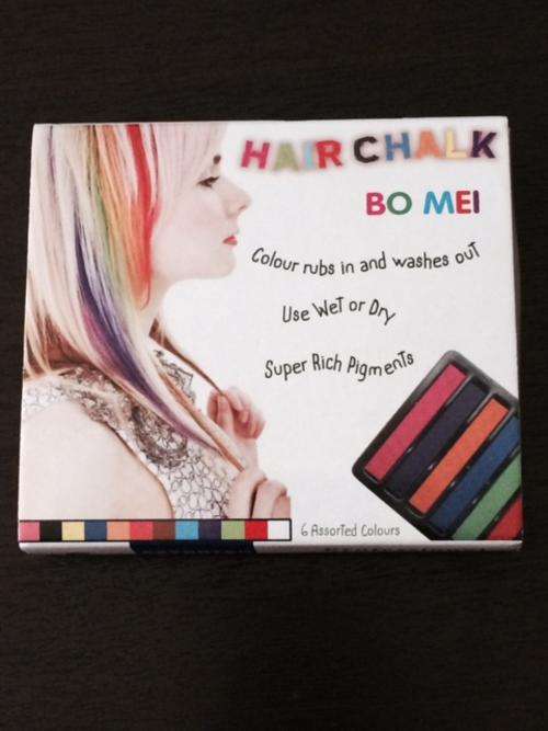 HAIR CHALK - GET FUNKY WITH COOL STREAKS - 6 PIECE