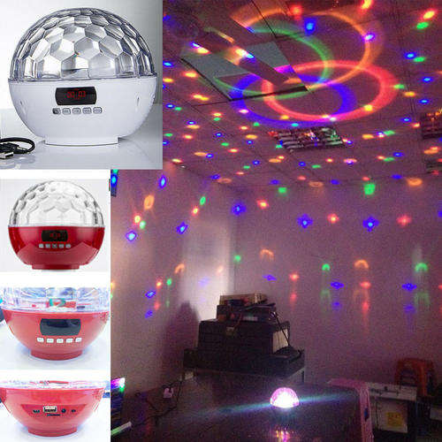 ***FREE SHIPPING*** MP3 DISCO DJ STAGE LIGHTING MAGIC CRYSTAL BALL